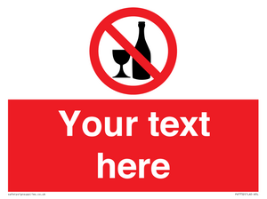 Custom prohibition no alcohol